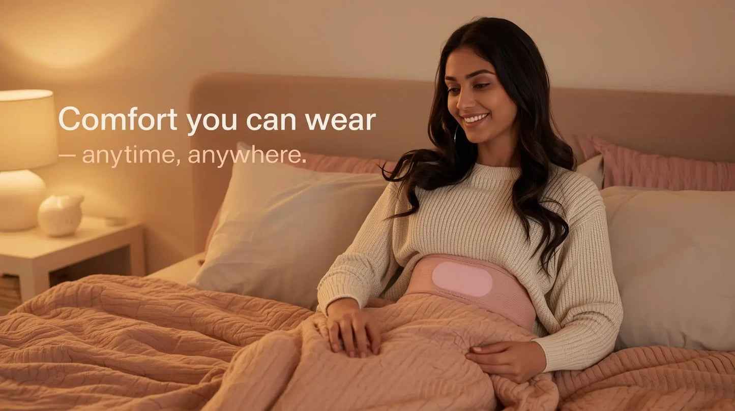 Portable Cordless Heating Pad for Menstrual Cramps Relief - CoreBalance