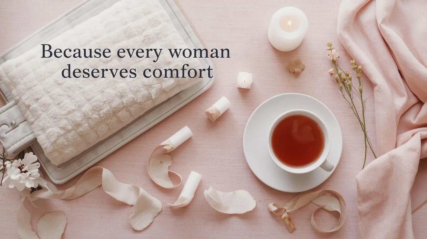 Portable Cordless Heating Pad for Menstrual Cramps Relief - CoreBalance