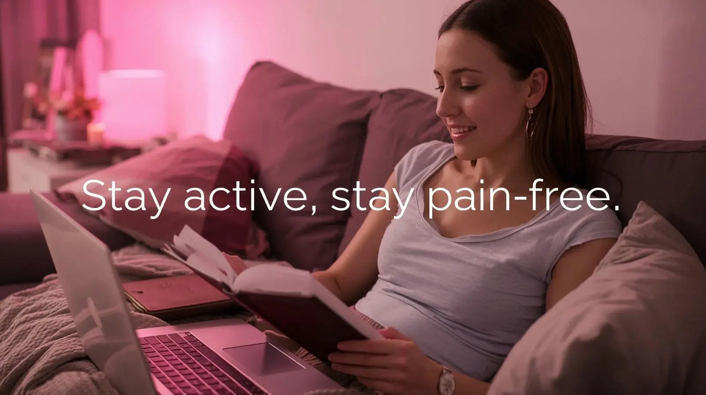 Portable Cordless Heating Pad for Menstrual Cramps Relief - CoreBalance